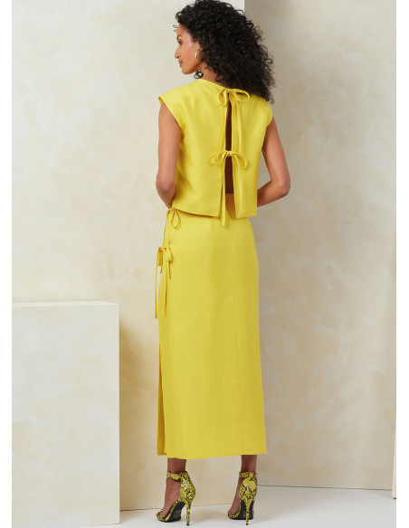 Padrão de top - Vogue 2096