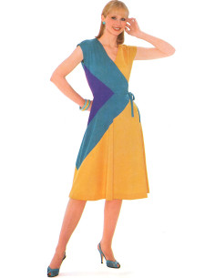 Molde de vestido vintage - Vogue 2100