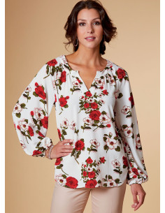Molde de blusa - Butterick 6632