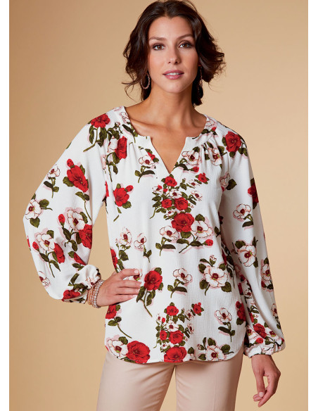 Molde de blusa - Butterick 6632