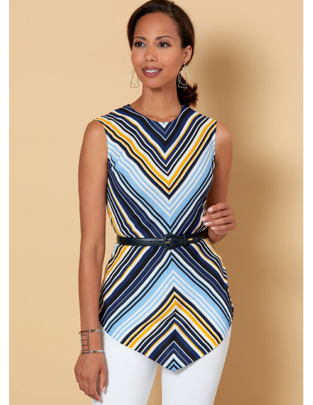 Molde de blusa - Butterick 6663