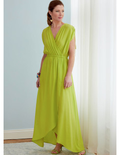 Molde de macacão e cinto - Butterick 6756