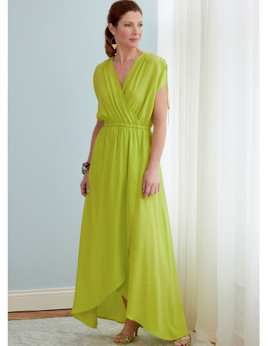 Molde de macacão e cinto - Butterick 6756