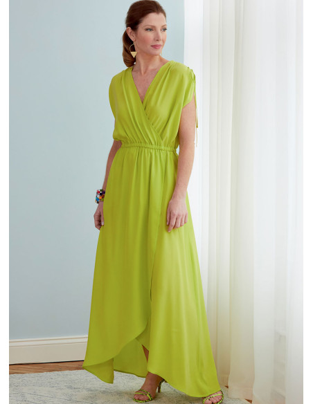 Molde de macacão e cinto - Butterick 6756