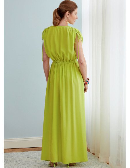 Molde de macacão e cinto - Butterick 6756