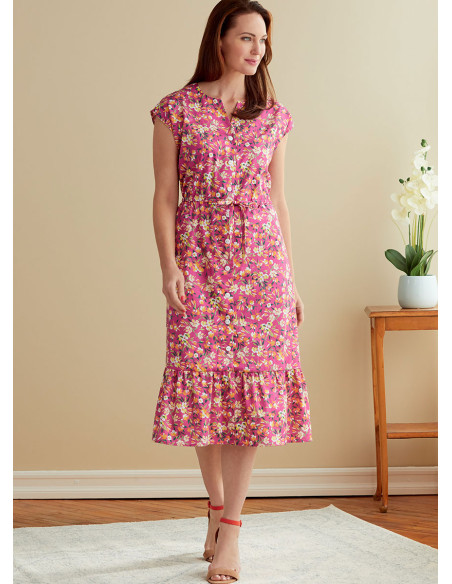 Molde de vestido - Butterick 6758