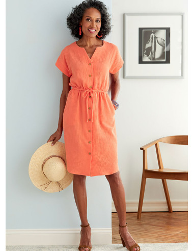 Molde de vestido - Butterick 6758