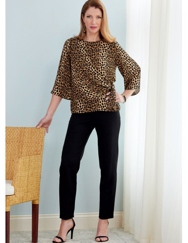 Molde de blusa - Butterick 6765