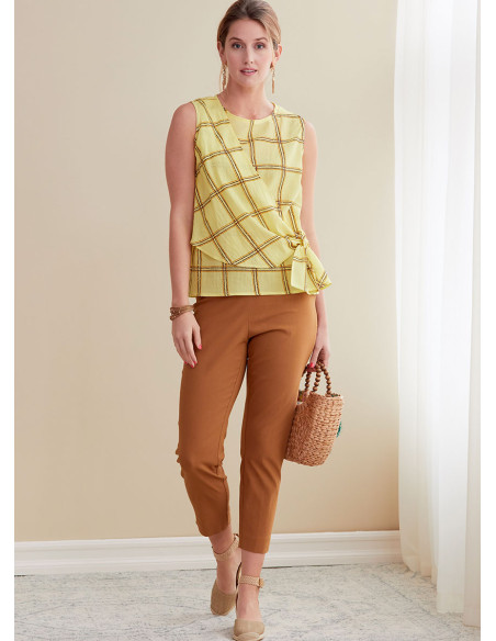 Molde de blusa - Butterick 6765
