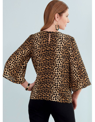 Molde de blusa - Butterick 6765