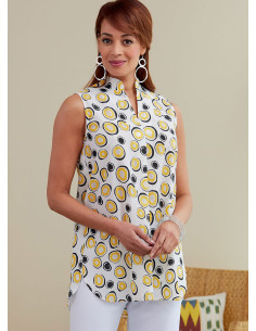 Molde de blusa - Butterick 6768 2