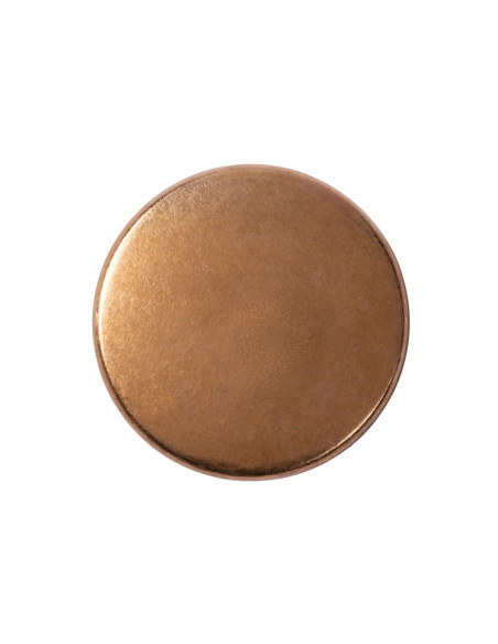 Caixa de 10 botões de pressão anorak Cobre com ferramenta 15 mm