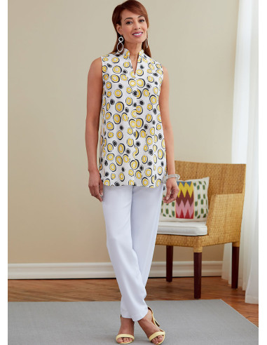 Molde de blusa - Butterick 6768