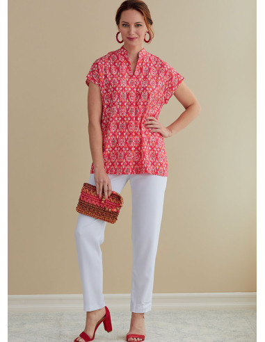 Molde de blusa - Butterick 6768