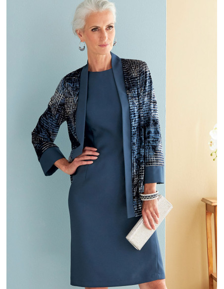 Molde de casaco, vestido, blusa, saia e calça - Butterick 6796
