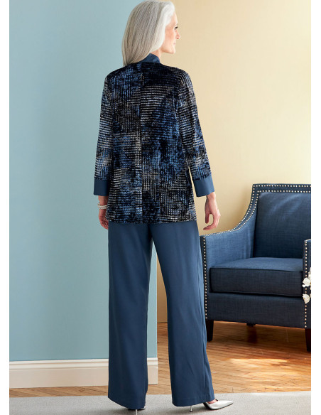 Molde de casaco, vestido, blusa, saia e calça - Butterick 6796