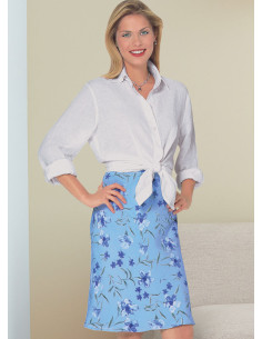 Molde de saia - Butterick 6799
