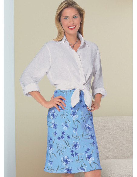 Molde de saia - Butterick 6799