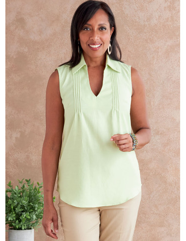 Molde de blusa - Butterick 6801