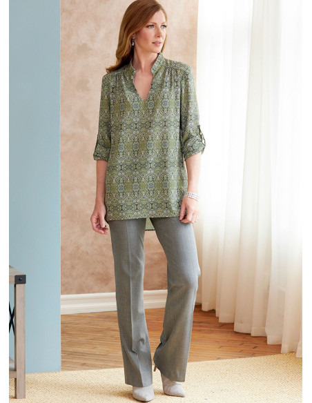 Molde de blusa - Butterick 6801