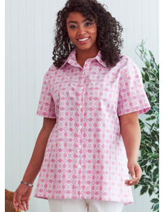 Molde de camisa - Butterick 6841
