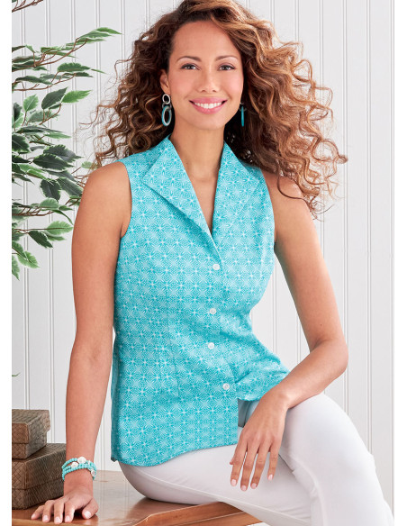 Molde de camisa - Butterick 6842