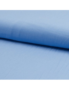 Tecido popeline de viscose - Azul