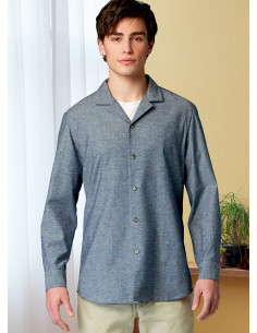 Molde de camisa - Butterick 6846 2