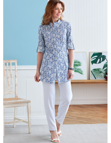 Molde de camisa - Butterick 6852