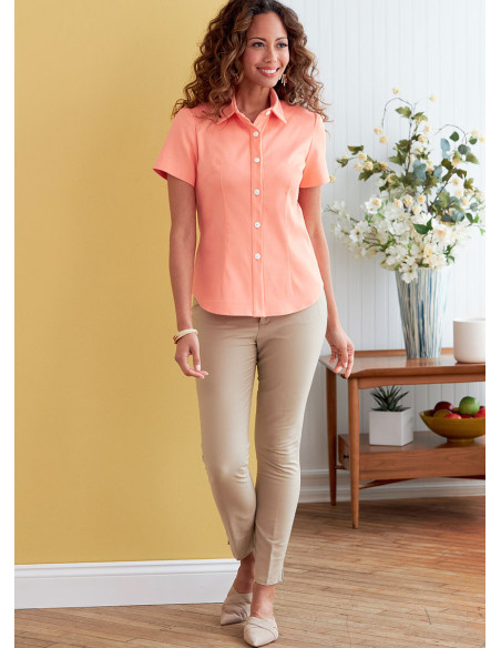 Molde de camisa - Butterick 6852