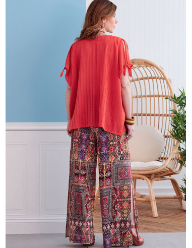 Molde de túnica e vestido - Butterick 6853