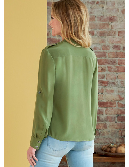 Molde de blusa e túnica - Butterick 6856