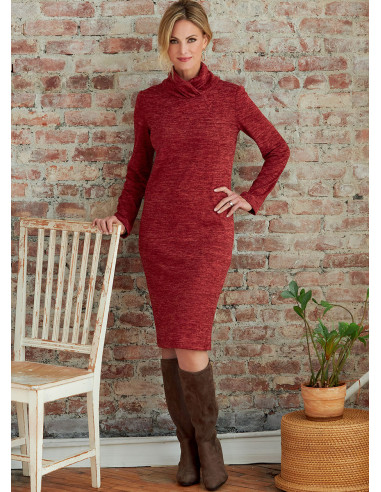 Molde de vestido, blusa, saia e calça - Butterick 6858