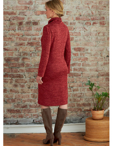 Molde de vestido, blusa, saia e calça - Butterick 6858