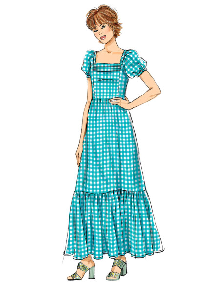 Molde de vestido - Butterick 6872
