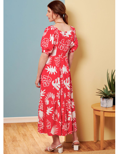 Molde de vestido - Butterick 6872