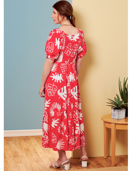 Molde de vestido - Butterick 6872