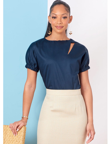 Molde de blusa - Butterick 6875