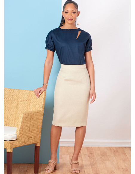Molde de blusa - Butterick 6875