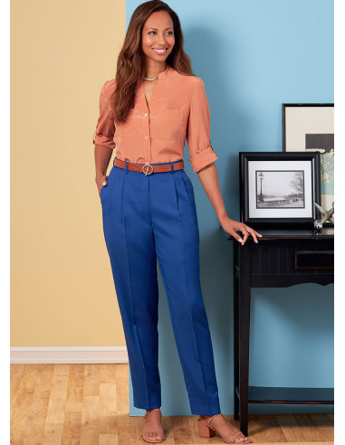 Molde de calça e short - Butterick 6878