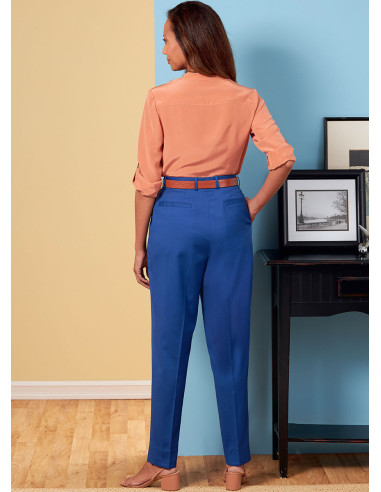 Molde de calça e short - Butterick 6878
