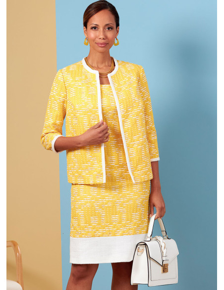 Molde de casaco, vestido, blusa, calça - Butterick 6882