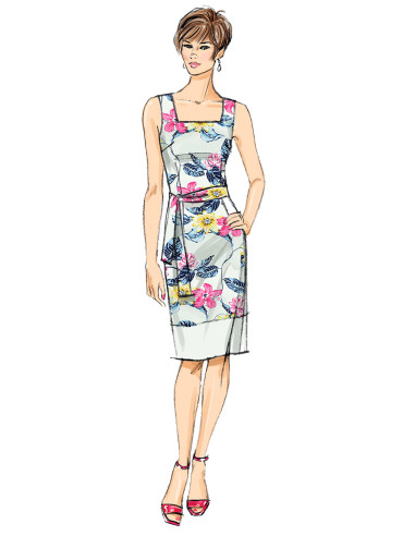 Molde de casaco, vestido, blusa, calça - Butterick 6882