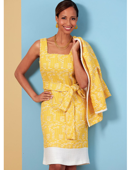 Molde de casaco, vestido, blusa, calça - Butterick 6882