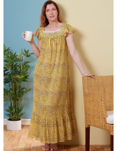 Padrão de top, camisa de dormir e short - Butterick 6883 2