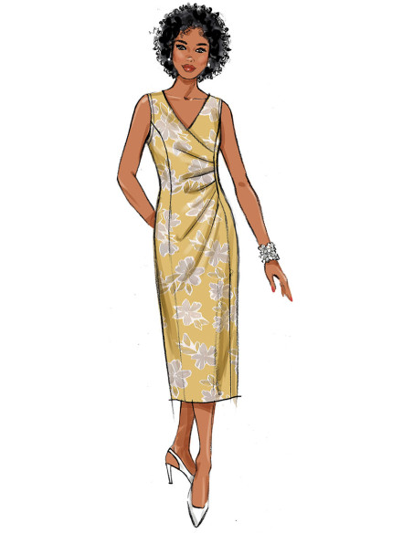 Molde de vestido - Butterick 6892