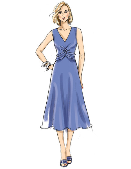 Molde de vestido - Butterick 6893