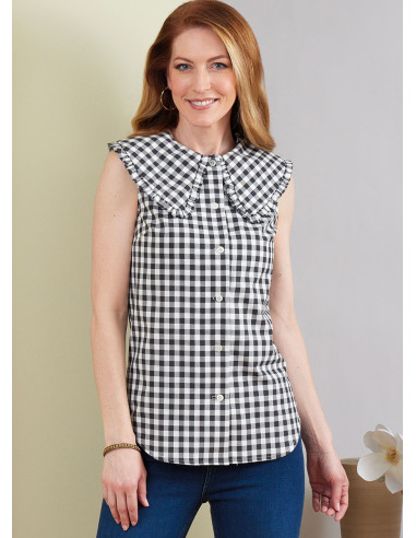 Molde de blusa - Butterick 6895