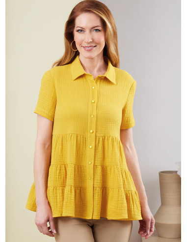 Molde de blusa - Butterick 6897