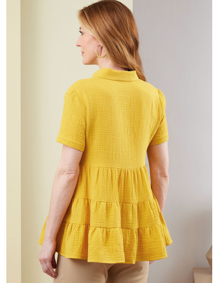 Molde de blusa - Butterick 6897